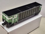 Lionel 6-17418 Bn Rotary Bathtub Gondola / Hopper From 6-17417 Set #534425 #1. Fixed Price $35.00.