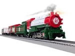 Lionel 2523120 Peppermint Railroad 0-8-0 Christmas Freight Lionchief Set. Fixed Price $399.99.