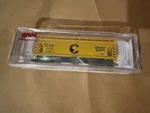 Scale - (atlas) 50006112 Acf 3560 Covered Hopper "chessie C&o" #601322 Nib. Fixed Price $20.95.