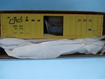 Accurail Ho Scale 50' Exterior Post Welded Steel Boxcar - Railbox #20473 New!. Fixed Price $19.95.