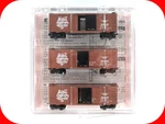 Scale New York, Haven, Hartford 40' Box Car 3-PACK -- Micro Trains 20029-2. Fixed Price $34.95.