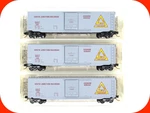 Scale **dover, Albany, S. Junction** Box Cars #1986, 1990, 1994 - Micro Trains. Fixed Price $29.95.