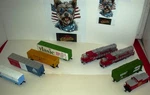 Antique Electric Trains Set Plus Much More Tyco Life-like Ahm ,mantua. Fixed Price $74.95.