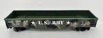 Menards Scale 279-4343 Military Gondola Car Army Usax 8790. Fixed Price $55.99.