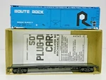 Athearn Ho U/a "route Rock" 50' Plug Door Boxcar #516017. Fixed Price $31.26.