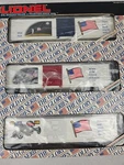 Lionel 6-19599 The Old Glory Series Reefer 3-CAR Set Gauge 19516 19517 19518. Fixed Price $30.91.