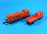Lionel 8111 Dt&i Diesel Locomotive With 9025 Caboose. Fixed Price $69.00.