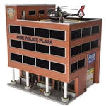 One Police Plaza Building Accessory Operating Helicopter! Trains, Gauge Scale. Fixed Price $126.99.