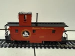 Bank Line Great Northern Truss Rod Caboose # X-255 Ho Brass Model. Fixed Price $359.99.