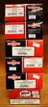 Lot Of 6 Assorted Intermountain & Atlas Box Car, Woodchip Gondola, Flat. Fixed Price $129.50.