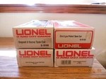 Lionel 6-16610,TRACK Maint 6-9148 Dupont 6-9156 Mobile 6-6301 Gulf Oil Tank Cars. Fixed Price $89.00.