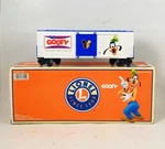Lionel Trains 6-36254 Disney's Goofy Railroad Hi-cube Boxcar, 2003, New. Fixed Price $46.77.