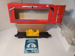 Vintage 1996 American Flyer 6-48513 Csx Flat Car W/ Generator Load New Ob. Fixed Price $20.00.