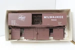 Bev-bel Robins Rails 9971-1 Ho Scale 50" Sd Box Car 52095 Milwaukee Kit Nos. Fixed Price $14.00.