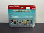 Walthers Scene Master Townspeople Figure Set 433-1595 Ho Scale Train. Fixed Price $12.50.