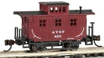 Bachmann 15753 Scale Old-time Wood Bobber Caboose Atchison Topeka. Fixed Price $31.99.
