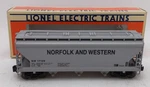 Lionel 6-17109 Gauge Norfolk & Western Centerflow 3-BAY Hopper #17109 Mt/box. Fixed Price $17.10.