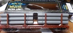 Weaver Western Maryland 50' Flat Car W/pipe Load New In Box #2627 Scale Lqqk. Fixed Price $55.00.