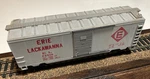 Vintage Varney Ho Erie Lackawanna 73510 Steel Box Car Single Door Gray Loose. Fixed Price $9.99.