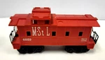Lionel M-st Red Caboose No. 6059 Variation B, Plastic And Not Painted. Fixed Price $8.94.