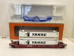 Lionel 6-27554 Husky Stack Burlington Northern #63326 2-RAIL. Fixed Price $125.00.