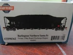 Athearn ATH98362 Bnsf Ortner 5-BAY Rapid Discharge Hopper # 664002 Nib. Fixed Price $54.95.