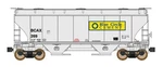 Intermountain 669014-09 Trinity 3281 Covered Hopper Blue Circle Cement Rd# 247. Fixed Price $38.00.
