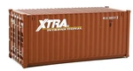 Walthers Scenemaster 20' Ho Scale Model Foot Container, Xtra Leasing. Fixed Price $20.99.