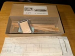 Gloor Models Ho Scale #317 Up 55' Bulkhead Flat Car Craftsman Kit Nos. Fixed Price $18.75.