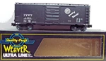 Weaver Scale Ultra Line P&wv Pittsburgh West Virginia 40' Ps 1 Boxcar 3 Rail. Fixed Price $48.00.