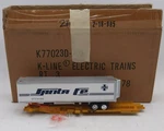 K-line K77023 Gauge Santa Fe Classic Ttax Flatcar W/ Trailer Ex/box. Fixed Price $22.79.
