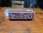Scale Micro Trains 22040 40' Standard Box Car Northern Pacific #8345 - Nib. Fixed Price $14.99.
