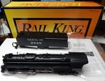 Mth Rail King 30-1140-1 Santa Fe 4-8-4 Northern Steam Engine Used Little Scale. Fixed Price $399.99.
