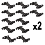 Walthers 5' Wheelbase Ore Car Truck Without Wheels (12) Pack X (2) Scale. Fixed Price $37.99.