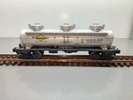 Lionel Gauge Sunoco 3-DOME Tank Car #6415 6-16152. Fixed Price $27.00.