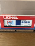Lionel 6-7800 Pepsi Advertising Box Car Vintage 1976 W/. Fixed Price $40.00.