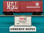 20860 Micro Trains Minneapolis & St. Louis Box Car Scale New. Fixed Price $19.95.