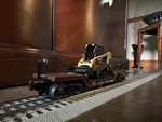 Lionel 6-29457 Norfolk Southern Flat Car With Caterpillar Multi-terrain Loader. Fixed Price $45.00.