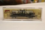 Atlas 43751 Warren Petroleum 11,000 Gallon Tank Train Car 1760 Black Scale New. Fixed Price $59.95.