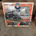 Lionel 6-30089 Pennsylvania Flyer Freight Train Set Gauge Steam Engine Works. Fixed Price $190.00.