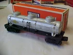 Lionel 1953-1955 6415 Sunoco Dome Tank Car. Fixed Price $10.00.