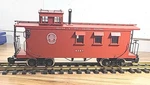 Delton 4275 #0587 Denver & Rio Grande Caboose W/lighted Markers Lighting. Fixed Price $42.50.