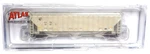 N Scale Atlas 50005920 Catx 5107 Thrall 3-BAY 4750 Covered Hopper. Fixed Price $21.20.