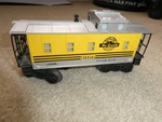 Vintage Scale Lionel Rio Grande 9166 Lighted Caboose Car 7" Long. Fixed Price $19.00.