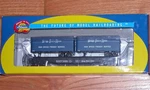 Ho Athearn 92370 50' Flat With Two 25' Trailers Nickel Plate Road Nkp 1955. Fixed Price $64.99.