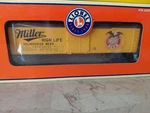 Lionel 17342 Miller Eagle Reefer High Life Beer Uncataloged New In Box. Fixed Price $44.95.