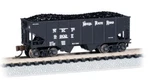 Bachmann 19563 Scale 55 Ton Bay Hopper Nickel Plate Road Npk 99027. Fixed Price $32.99.