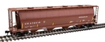 Walthers Mainline 7836 Canadian National 59' Cylindrical Hopper Grain Train. Fixed Price $29.73.