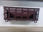 Roundhouse Chicago Northwestern 26' Rib Side Ore Car # 121174 Kit Scale. Fixed Price $13.00.