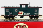 Ho Atlas 1928 Extended Vision Caboose Burlington Northern Executive # Fw&d 154. Fixed Price $79.99.